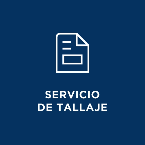 servicio de tallaje